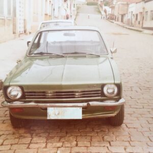 Foto antiga do carro do Geraldinho Contador